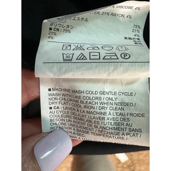 Old Navy black pull on A line mini skirt size Small - Picture 5 of 13